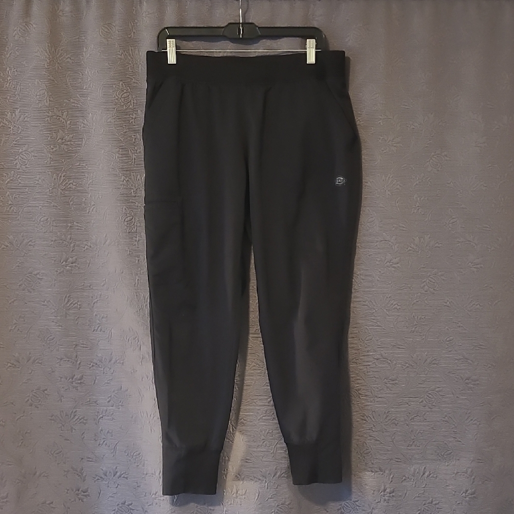 Women's Black Athletic Jogger Pants - Dickies, Large Short